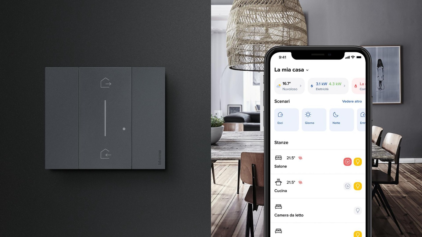 Installazione in contesto domotico e industriale